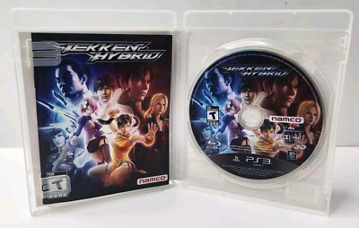 Tekken Hybrid Blood Vengeance 3D (Sony PlayStation 3, PS3, 2011) w/ Manual 