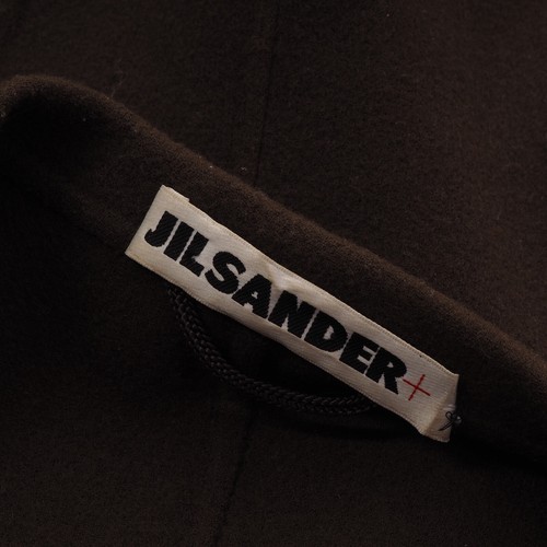 Jil Sander Vintage Women's Marsh Brown Wool Jacket size 40 - Picture 5 of 11