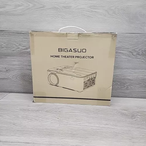 B-204 Projector Bigasuo 1080P Projector 5G WiFi Bluetooth - With Screen!!