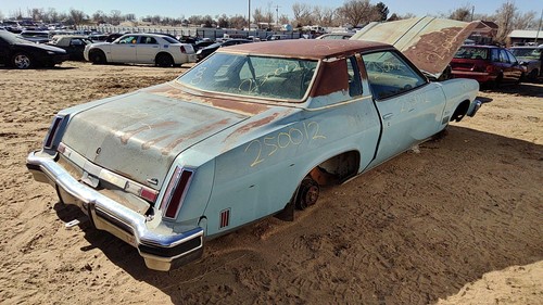 Lève vitre manuelle droite passager Cutlass Supreme 1973-77 OEM coupé 2 portes - Photo 6/10