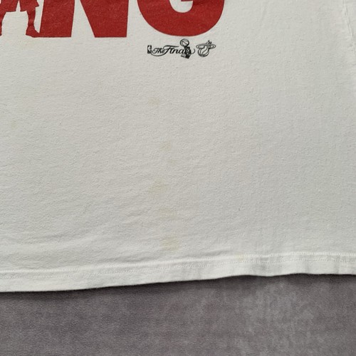 UNK Miami Heat LeBron James Shirt Size 2XL NBA Champions 2012 Vintage Ring Ring - Picture 8 of 12