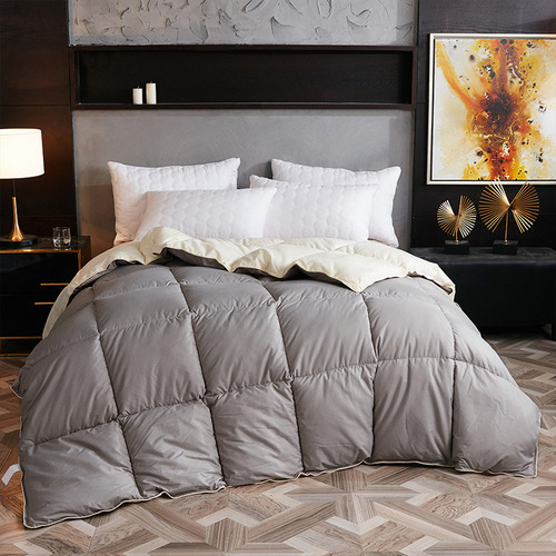 White Down Duvet Quilted Quilt Blanket 