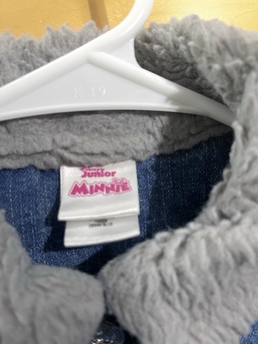 Disney Minnie Girls Jeans Jacket Size 6X Used - Picture 9 of 10