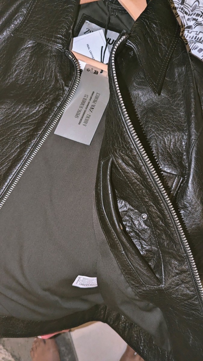 Rhuigi x Zara Genuine Leather Jacket. *BRAND NEW* | eBay Rhuigi x Zara Genuine Leather Jacket. *BRAND NEW* | eBay