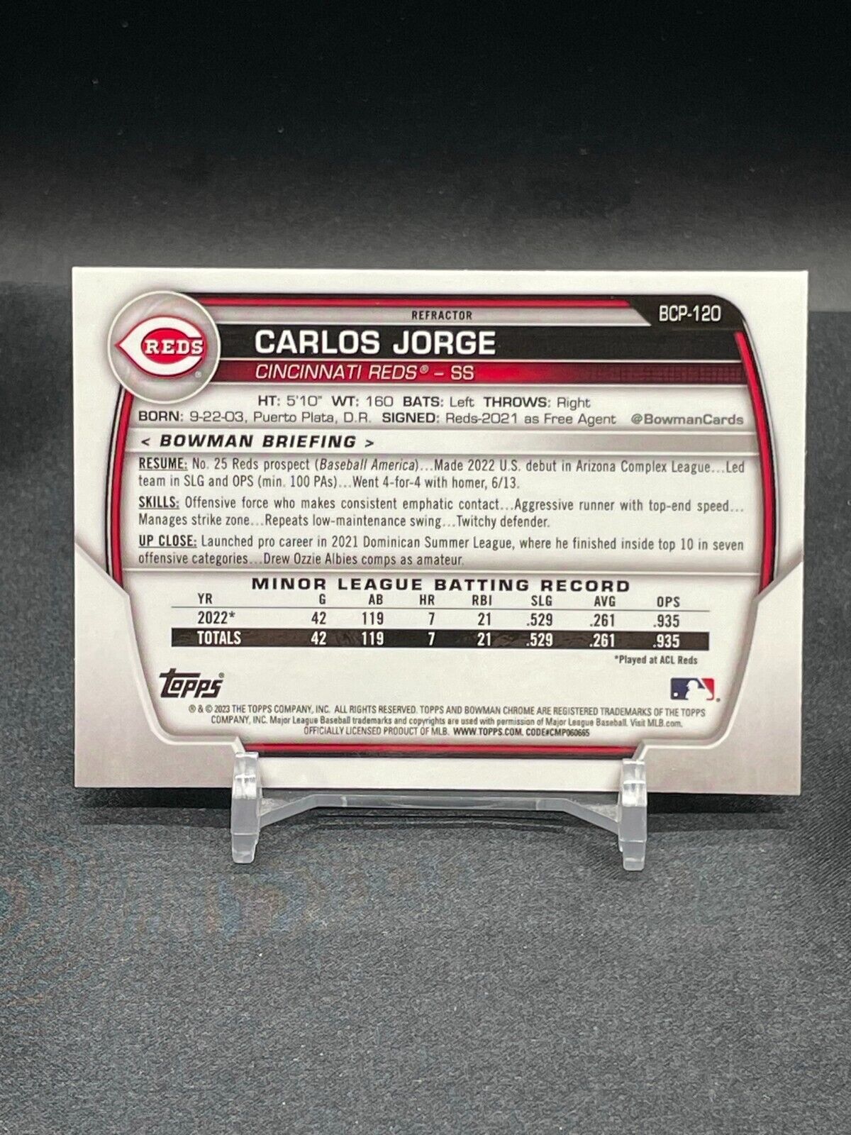 2023 Bowman Chrome LUNAR GLOW REFRACTOR (BCP-1 to BCP-150) - *You Pick the Card* - Picture 130 of 152