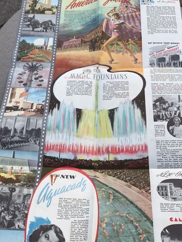 Vintage 1940 World's Fair New York City Color Brochure - Picture 6 of 8