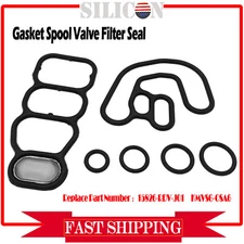 VTEC Solenoid Gasket Spool Valve Filter Seal For Honda Odyssey Pilot 3.5L 05-08