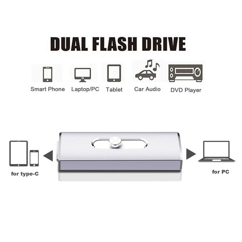 32GB 64GB USB 3.0 Type C Flash Drive OTG Memory Stick Drive for Android phone - Picture 2 of 12