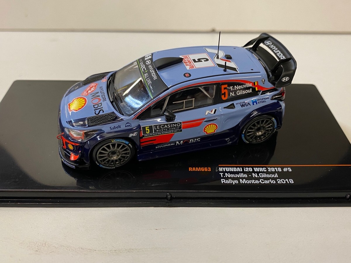 Hyundai i20 WRC Rallye Neuville Monte Carlo 2018 #5 Ixo 1:43 1/43