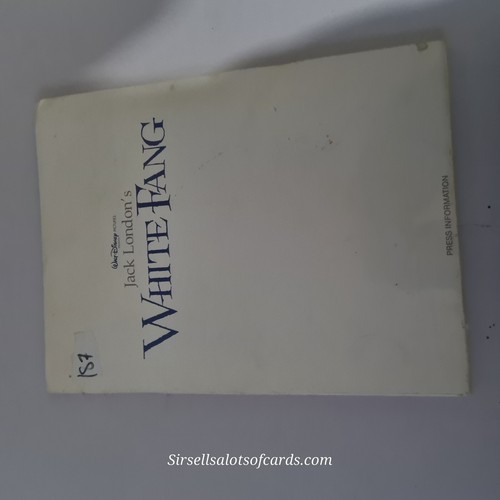 walt disney jack london's white fang Ethan hawke Mvie press kit photos - Picture 8 of 9