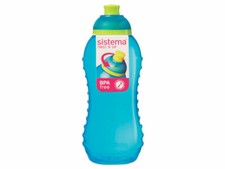 Sistema TWIST 'N' SIP 330ml Drink Water Bottle - Blue