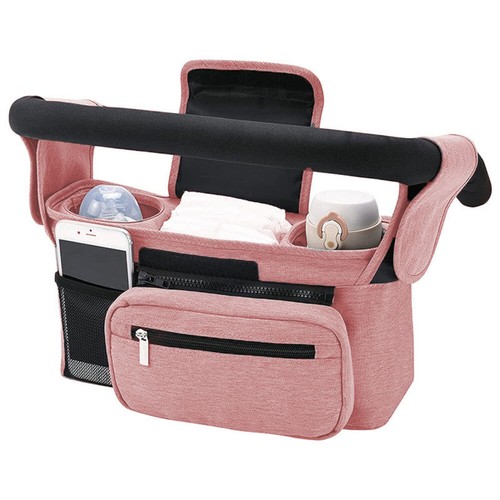 Universal Baby Pram Stroller Organiser Caddy Organizer Storage Accessories Bag - Picture 12 of 16