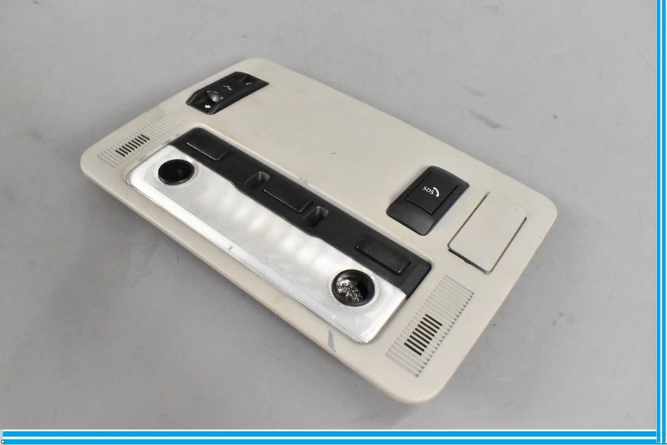 2006 Bmw 650i — верхняя консоль — подсветка карты — элементы управления Moonroof — серая - Изображение 3 из 4