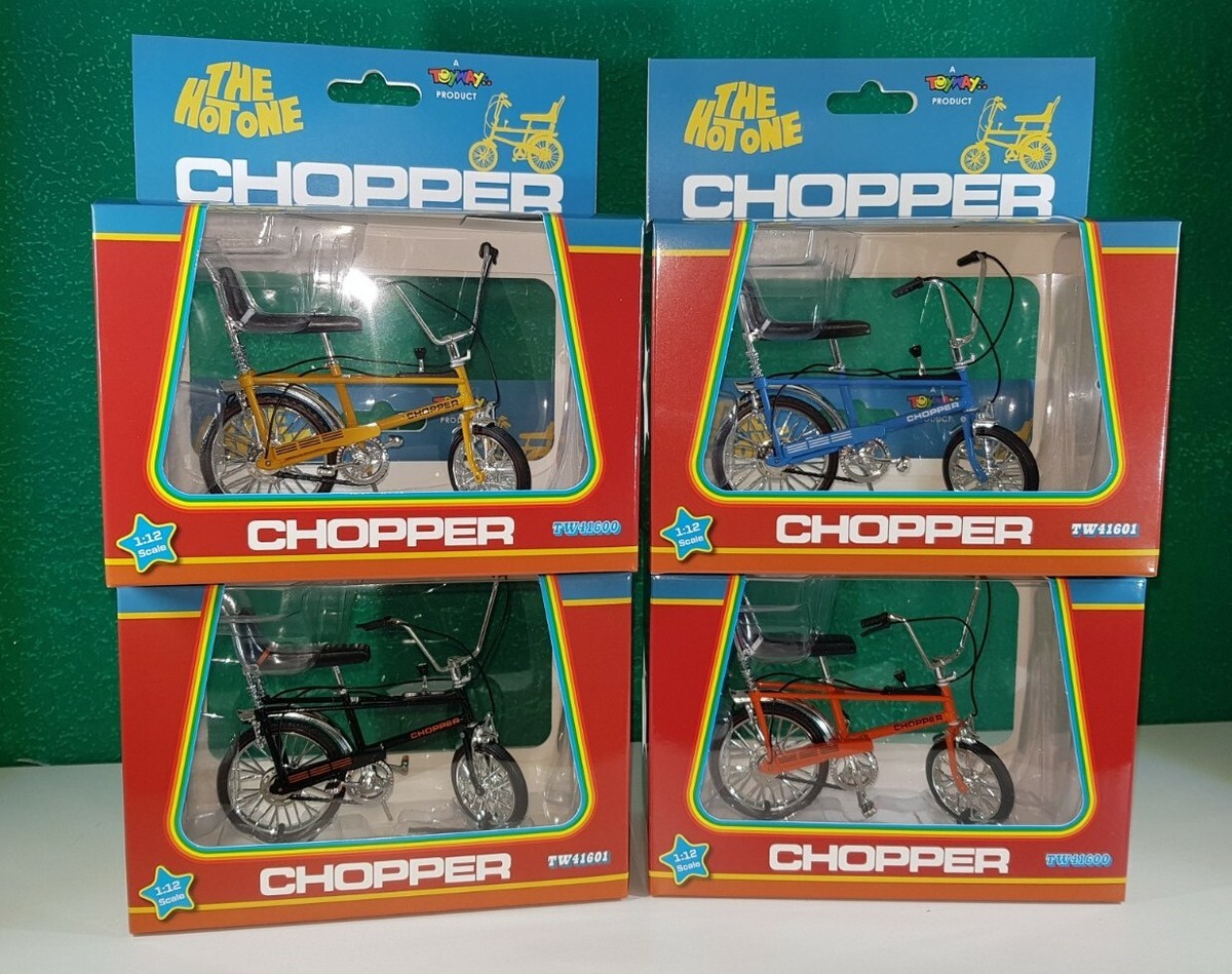 Raleigh Chopper Mk1.The hot one 4 diecast model bundle