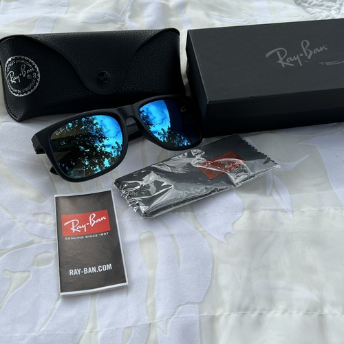 Neu Ray Ban Justin 4165 Sonnenbrille polarisiert Unisex - Bild 6 von 18