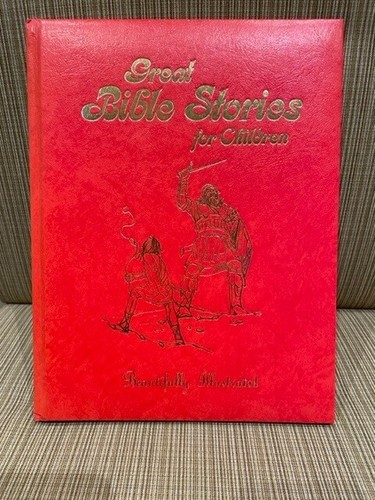 Vintage Great Bible Stories For Children Royal Publishers Large Print 1974