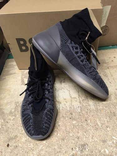 DS MENS ADIDAS YEEZY BASKETBALL KNIT SLATE BLUE GV8294 SZ 9 AUTHENTIC - Picture 8 of 11