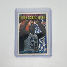 1994 Topps Future Scoring Leader #386 Shaquille O’Neal Shaq Orlando Magic NBA