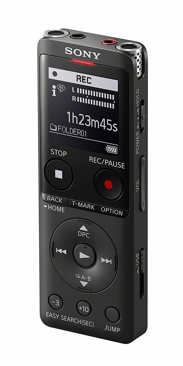 Amazon.com: Sony Stereo IC Recorder 4GB with FM Tuner Black