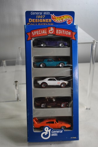 NEW Vintage Set (5) HOT WHEELS 1997 Special Edition GENERAL MILLS Diecast Cars - Picture 13 of 13