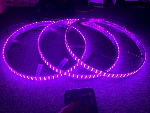 3pcs 15.5'' Triple Row Chasing LED Wheel lights for Polaris Slingshot Tire Light - Foto 9 di 12