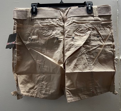 Helium London Juniors Short Brown Khaki Shorts 2XL - Picture 2 of 2