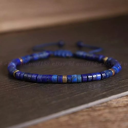 Nephrite Jade Bracelet Gemstone Natural Mineral Unique Design Adjustable Gift