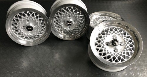 Rial Mesh 6x15 ET12 Ford Escort Sierra RS Cosworth Alufelgen 4x108 Oldtimer rims - Bild 1 von 13