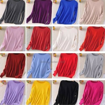 Strick Rundhals Damenmode Pullover Rollkragen Langarm Kaschmirwolle Cashmere Neu Strick Rundhals Damenmode Pullover Rollkragen Langarm Kaschmirwolle Cashmere Neu