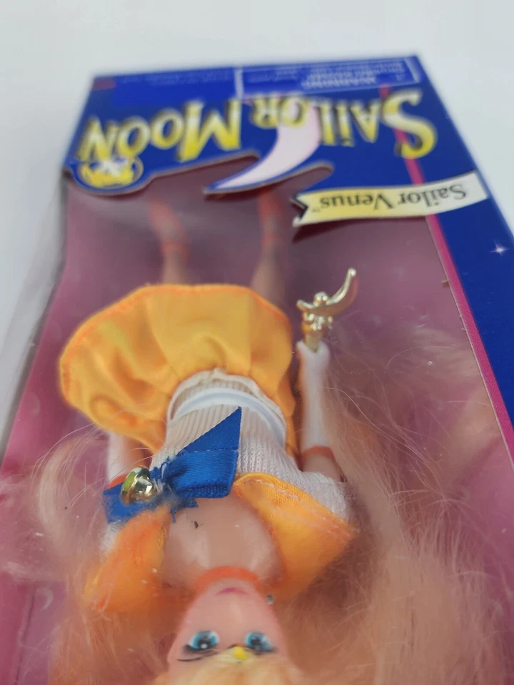 Muñeca de aventura Sailor Moon 6" Bandai 1995 de colección completa en caja Foto 3 de 4