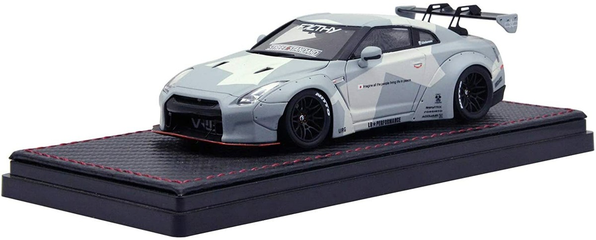 401-027 Onemodel 1/43 日産 GT-R LB Works ONEMODEL 1/43 LB-WORKS NISSAN SKYLINE R35 GT Wing J20