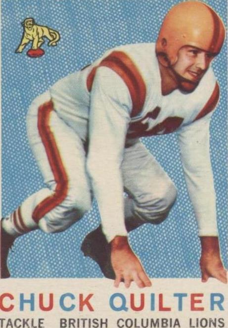 1959 Topps CFL Charley Quilter #10 - 1 of 2
