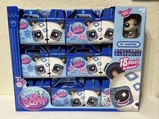 Littlest Pet Shop Series 2 LPS Mystery Pet Blind Box Full Case -18 W/Display Set