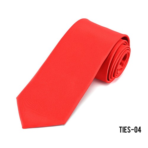 Top Quality Skinny Narrow 8cm Tie Solid Plain Wedding Slim Classic Satin Necktie - Picture 9 of 19