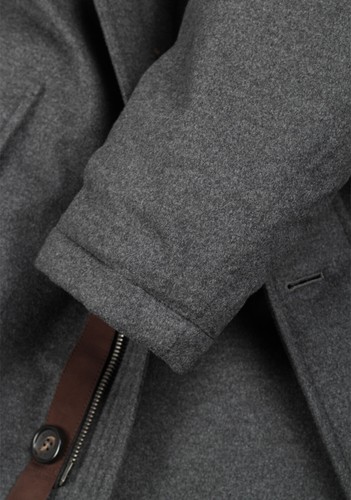 Sobre Abrigo ZEGNA Gris Oasis Elementos de Cachemira Talla 48/38R EE. UU. Chaqueta New Wit... - Imagen 4 de 6