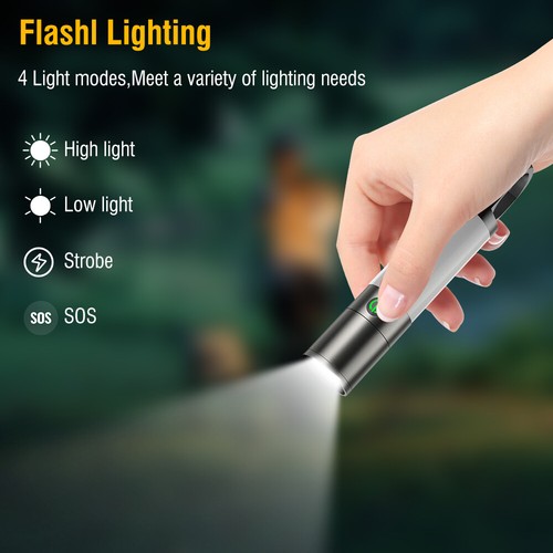 Zoom Laser LEP Flashlight Camping Lantern Rechargeable Torch Tent Lamp Light UK - Picture 6 of 16