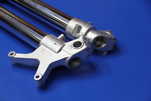 2006 05-24 DRZ400SM Supermoto Front Fork Suspension Tube Spring Damper Forkleg - Bild 9 von 17