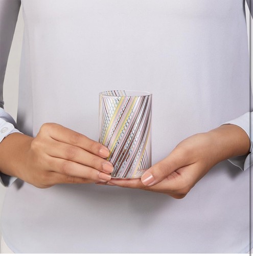 Borosil Bicchieri da Bere, 10 Oz, Set di 6, Senza BPA, Bicchieri da Acqua, Prisma - Foto 5 di 5