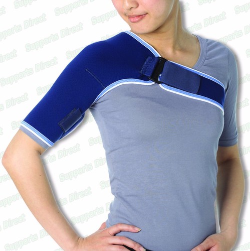 Medical Grade Shoulder Support Strap Neoprene Brace Dislocation Injury Pain - Picture 6 of 7