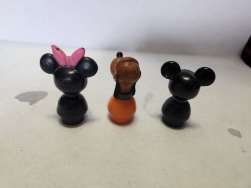 Vintage ILLCO Mickey Minnie and Pluto Fisher Price Little People Disney - Picture 3 of 6