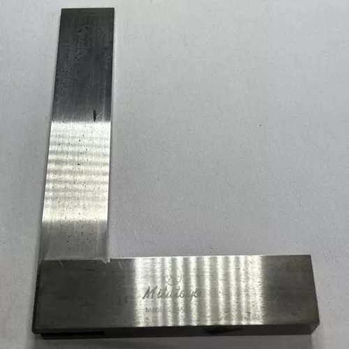 Mitutoyo 6” X 4” Engineers Square Machinist Tool  Made In Brazil M1154