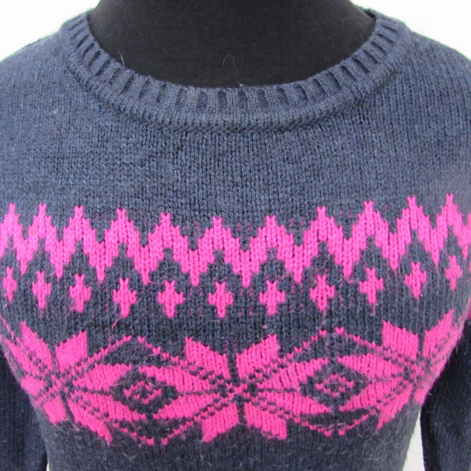 Super Dry Icelandic Wool Blend Crew Neck Jumper Chest 36/38 S UK Sku 7786 - Image 3 of 4