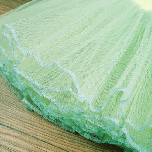 Kinder Mädchen Ballettrock Unterrock Mesh Tutu Rock Tüllrock Prinzessin Tanzrock - Bild 39 von 74