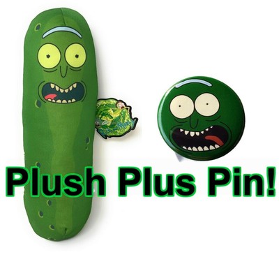 pickle rick plush toy