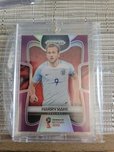 2018 PANINI PRIZM WORLD CUP SOCCER #62 Harry Kane PURPLE Prizm /99 RC ENGLAND