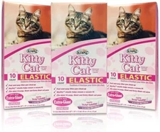 Alfapet Kitty Cat Litter Box Disposable, Elastic Liners- 30 Count for Large, X-L
