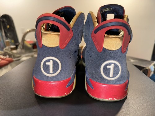 Nike Air Jordan 6 DB Doernbecher 392789-401 Used  Size 9.5 - Picture 8 of 10