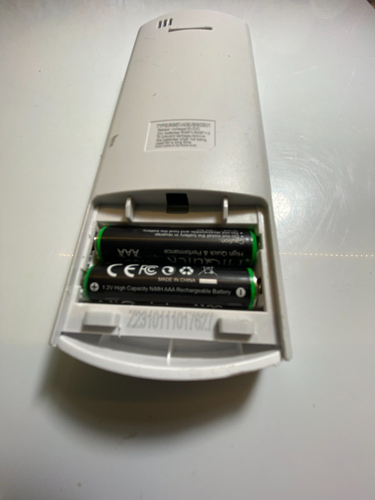 Vissani RG51G(1)/CEFU1 Danby Midea HVAC Fernbedienung FEHLENDE BATTERIEABDECKUNG OEM - Bild 5 von 10