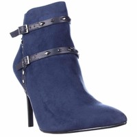 Carlos By Carlos Santana Guthrie Studded Booties - Navy, 11 Us / 41 Eu on sale Carlos By Carlos Santana Guthrie Studded Booties - Navy, 11 Us / 41 Eu on sale