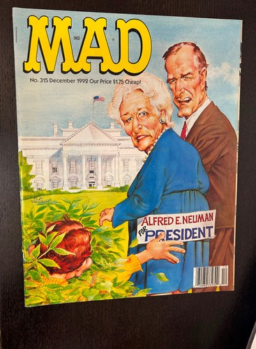 MAD MAGAZINE #315 (EC Comics 1992) -- George Bush -- VG - Picture 1 of 2